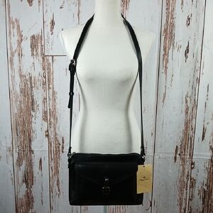 Patricia Nash Heritage Avellino Leather Crossbody Bag